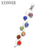 Seven Rainbow Rhinestone Health Amulet