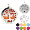 Tree of Life Essential Oil Necklace